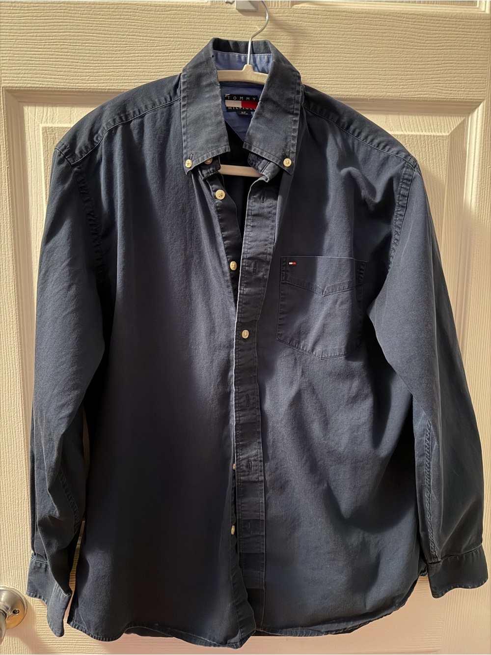 Tommy Hilfiger Dark Navy Button-Down Oxford Shirt